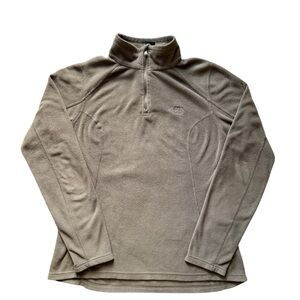 Women’s The North Face Tan Brown Fleece Pullover